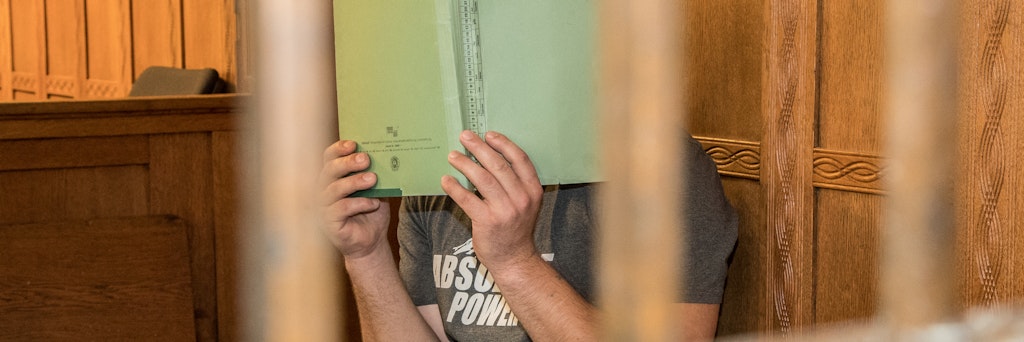 Der Angeklagte Vaidas D. muss sich vor Gericht verantworten.