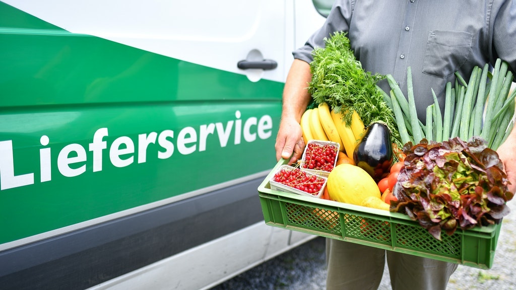 Beliebt ist auch der Lieferservice von sogenannten Bio-Kisten mit Bio-Gemüse und Obst.