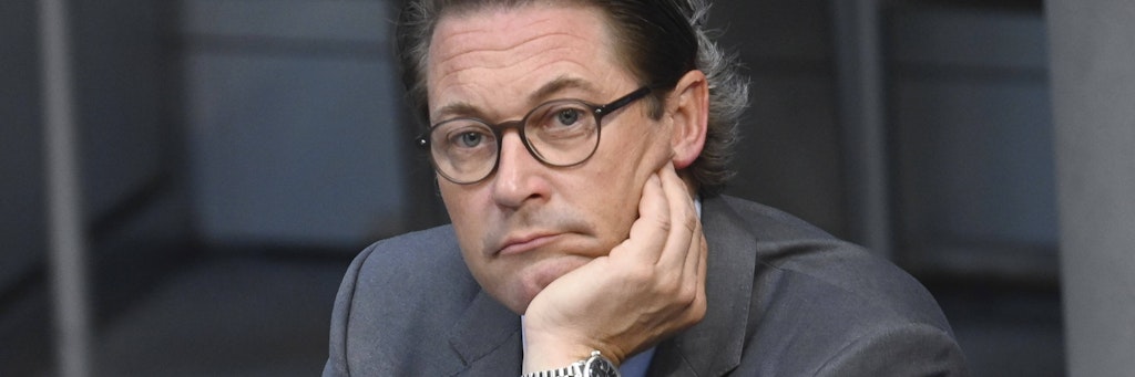 Verkehrsminister Andreas Scheuer (CSU) bekommt mächtig Stress wegen einer Panne bei der Reform der Straßenverkehrsordnung.