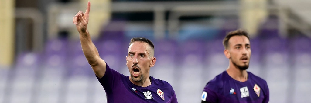 Frank Ribery spielt mittlerweile beim AC Florenz in Italien. 