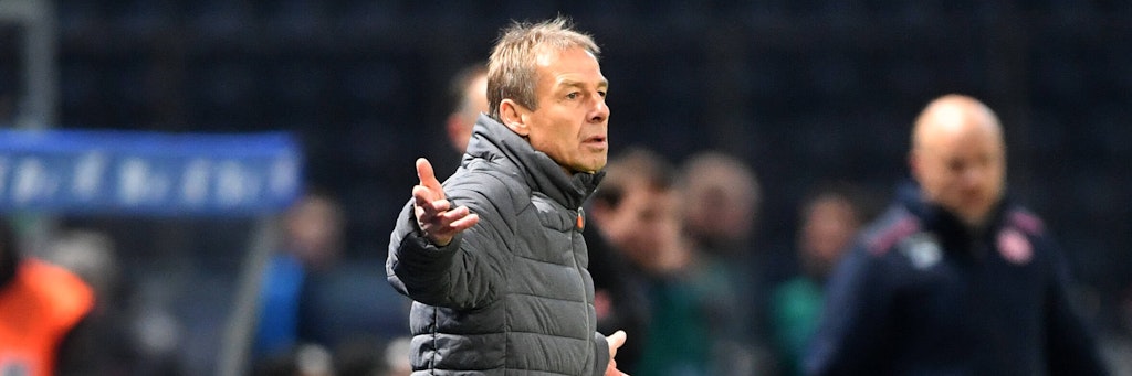 Jürgen Klinsmann scheiterte als Hertha-Trainer krachend, obwohl er wichtige Punkte im Abstiegskampf holte. 
