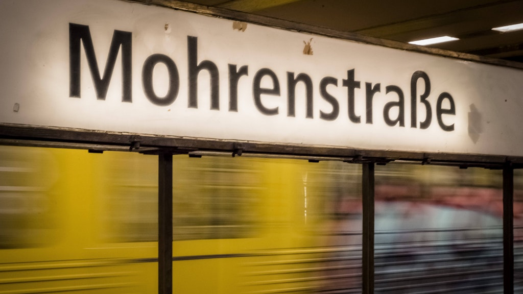 Seit Jahren wird in Berlin um den Namen Mohrenstraße gestritten.