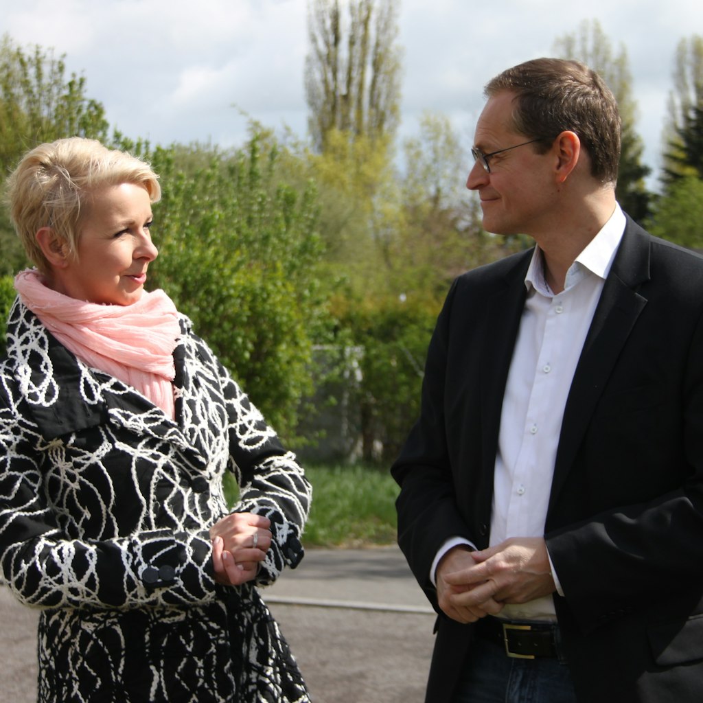 Ines Krüger gewinnt Michael Müller als Schirmherren des Tierschutzvereins. <br>