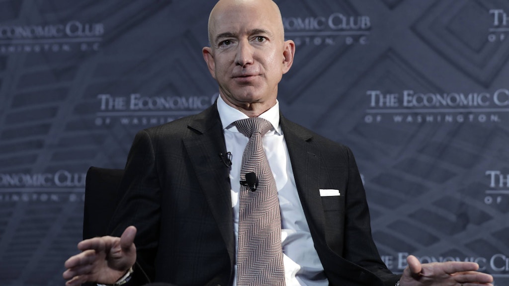 Amazon-Chef Jeff Bezos verdiente dieses Jahr in der Corona-Krise am meisten.