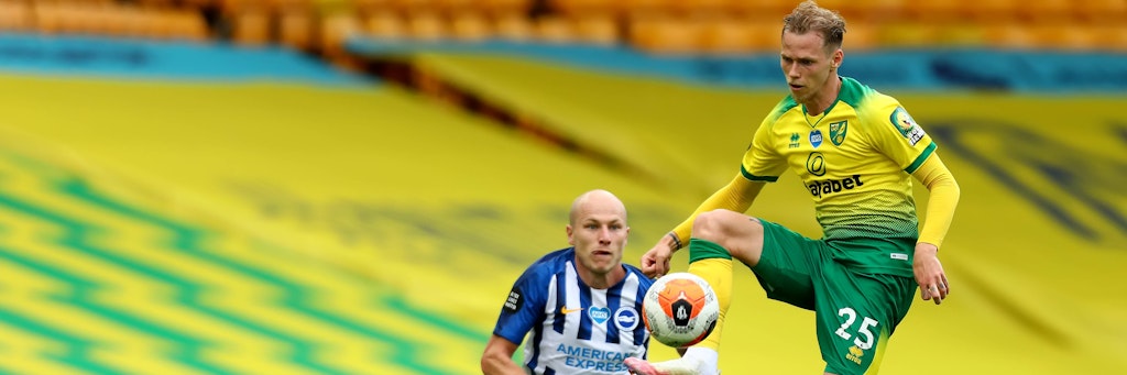 Spielmacher Ondrej Duda (r.) kehrt, sobald der Abstieg von Norwich City feststeht, zu Hertha zurück. 