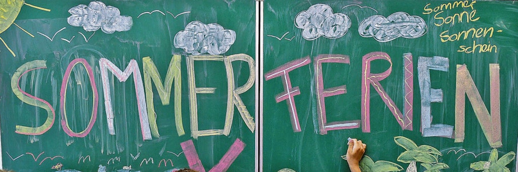 Sommer, Sonne, Sonnenschein – auf in ein letztes Abenteuer, denn am Montag geht die Schule wieder los!