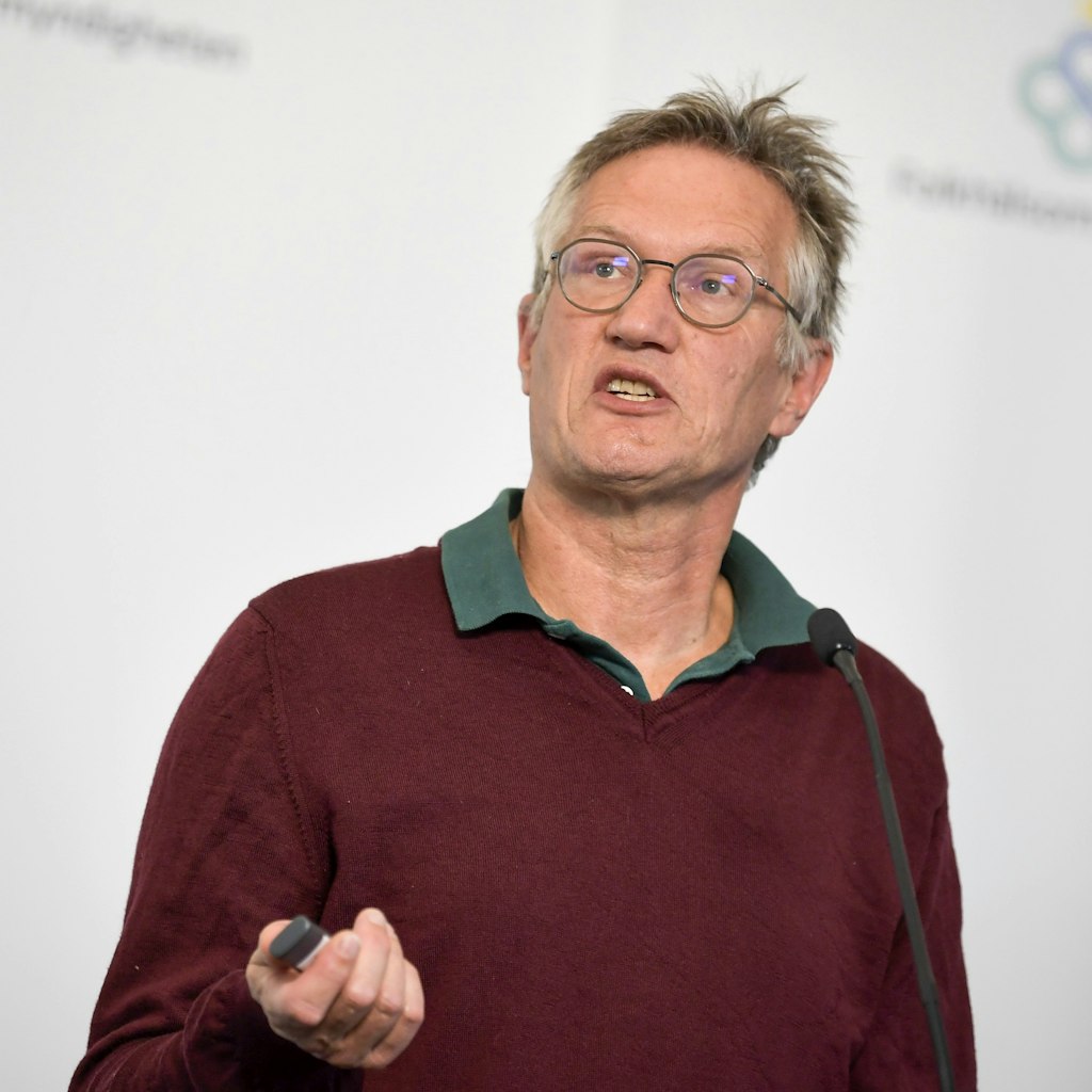 Der Staatsepidemiologe Anders Tegnell von der schwedischen Gesundheitsbehörde.