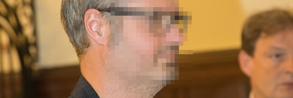 Anwalt Leo S. vor Gericht (Name geändert)
