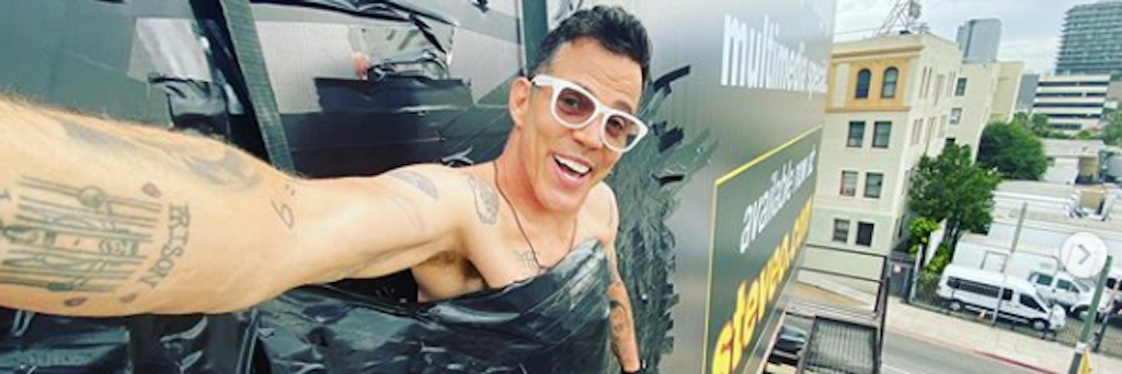 Der Komiker und Stuntman Steve-O ist für seine waghalsigen Aktionen bekannt. 