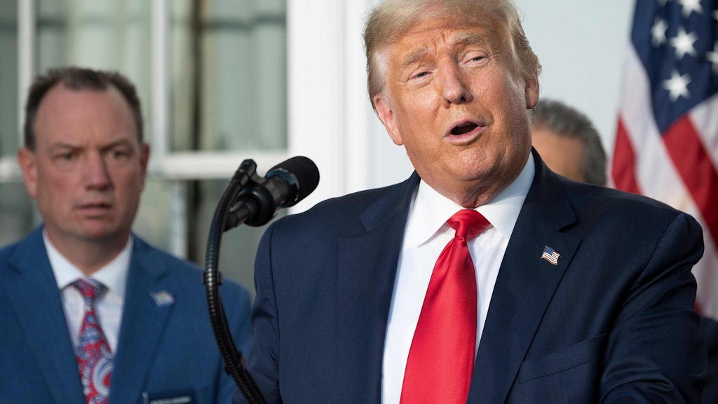 US-Präsident Donald Trump wählt selbst per Brief, hält Briefwahl aber für äußerst betrugsanfällig.
