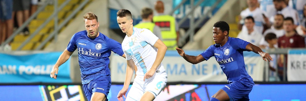 Mittelfeldspieler Ivan Lepinjica (M.) wird von vielen Klubs Europas gejagt. Auch Hertha ist an dem 1,90 Meter großen Juwel aus Kroatien dran.