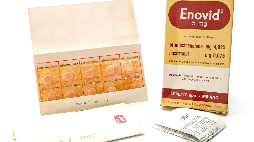 Das Präparat „Enovid“ gilt als erste Antibabypille der Welt.