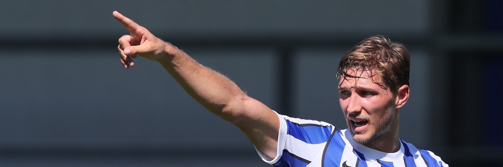 Niklas Stark will bei Hertha vorangehen. Doch der Verteidiger muss erst mal wieder Stammspieler werden. 