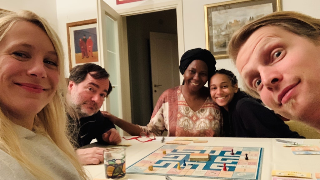 Auch italienische Brettspiele wurden während der Zeit des Lockdowns gespielt.