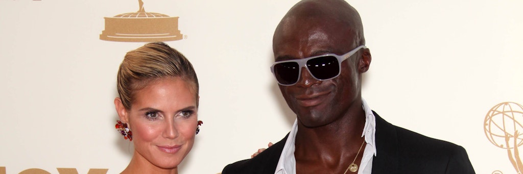 Das heutige Ex-Ehepaar Heidi Klum und Seal bei einer Preisverleihung in Los Angeles im Jahr 2011.<br>