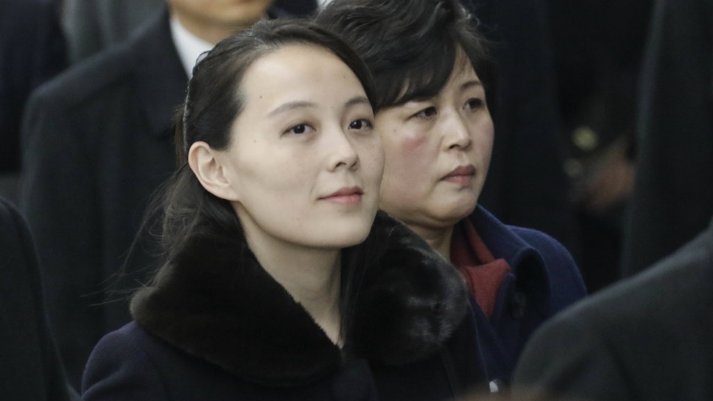 Freundlich und elegant erschien Kim Yo Jong 2018 bei den Olympischen Spielen in Südkorea. Als erstes Mitglied der Herrscherfamilie besuchte sie das Nachbarland.