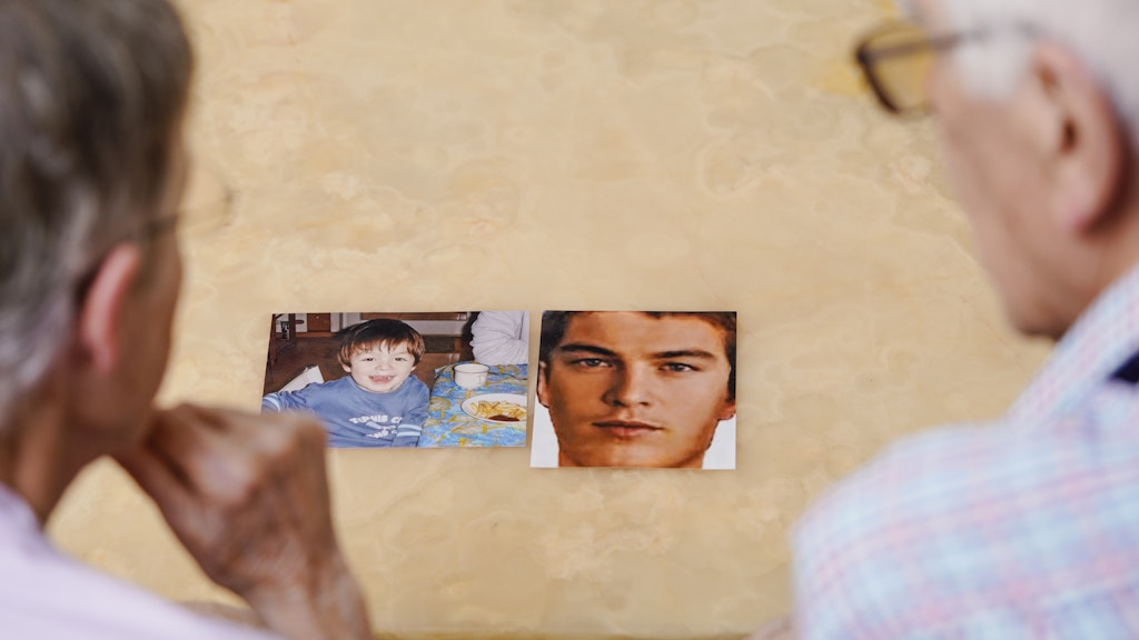 Links: Felix kurz vor seinem Verschwinden. Rechts: wie er jetzt aussehen könnte.
