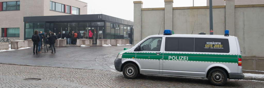 Die JVA Dresden – hier sollen die Misshandlungen an dem ausländischen Häftling geschehen sein.