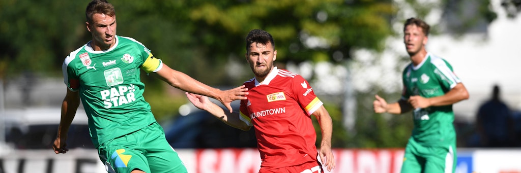 Berkan Taz gehörte zu den Unionern, die beim 0:3 gegen Swarowski Tirol mit auf dem Platz standen.