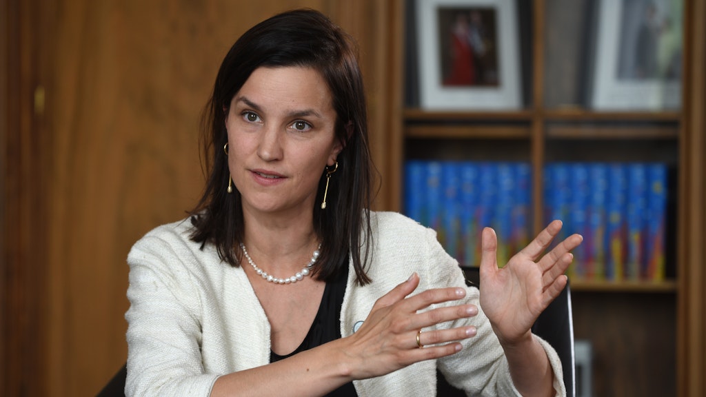 Valerie Kirchberger (Charité) koordiniert die Berliner Teststrategie. Zu den Corona-Schulzahlen sagt sie: „Das beruhigt mich.“