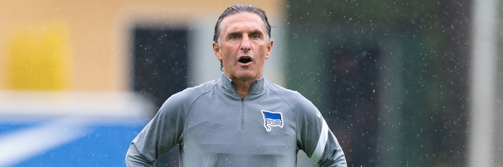 Fordert ab sofort mehr Dynamik: Hertha-Trainer Bruno Labbadia zieht die Zügel an. 