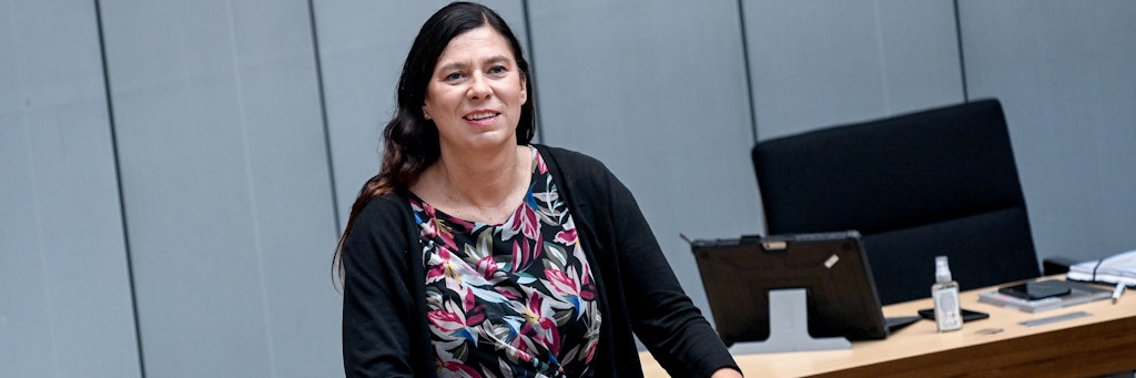 Packt 2021 ihre Tasche: Sandra Scheeres (SPD) will nicht mehr für das Berliner Abgeordnetenhaus kandidieren.