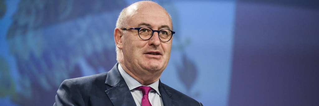 Phil Hogan wurde ein Dinner einer Golf-Gesellschaft zum Verhängnis. Er war seit Dezember 2019 EU-Handelskommissar.