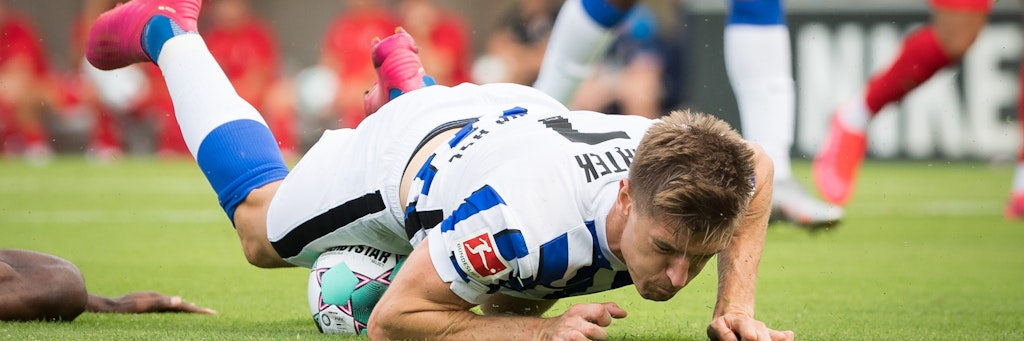 Herthas Winterzugang Krzysztof Piatek ist gefordert. Der polnische Stürmer muss in der neuen Saison sein Torkonto erhöhen.