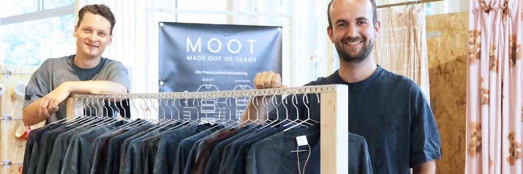 Nils Neubauer (26) und Michael Pfeifer (25) wollen mit ihren T-Shirts den Mode-Markt umkrempeln.