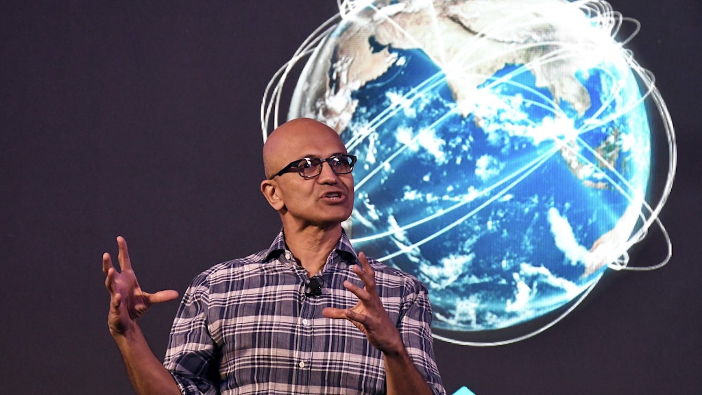 Microsoft Satya Nadella