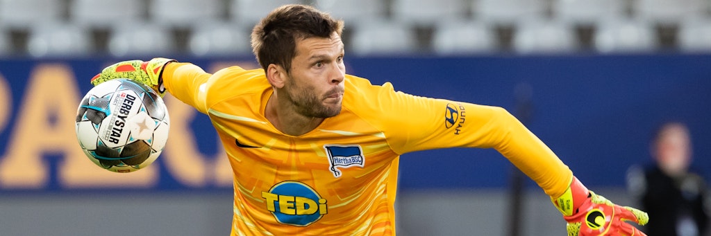 Herthas Schlussmann Rune Jarstein soll neue Konkurrenz zwischen den Pfosten bekommen.