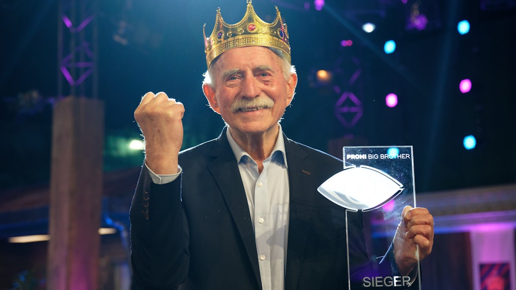 „Promi Big Brother“-Sieger Werner Hansch