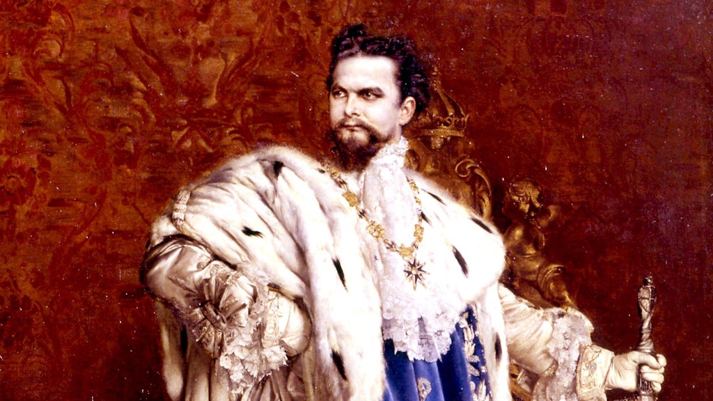 Ludwig II. von Bayern wird auch als Märchenkönig bezeichnet.