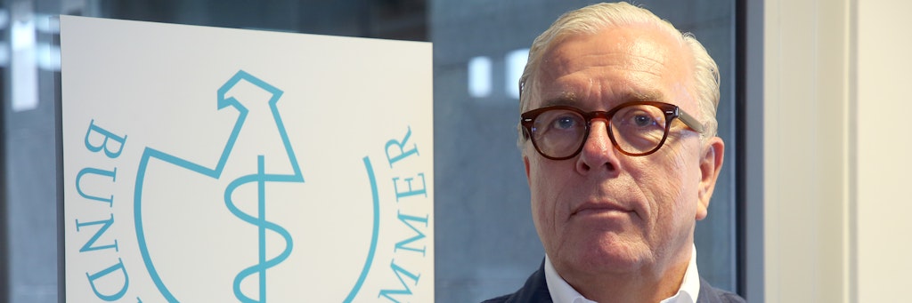 Ärztepräsident Klaus Reinhardt.