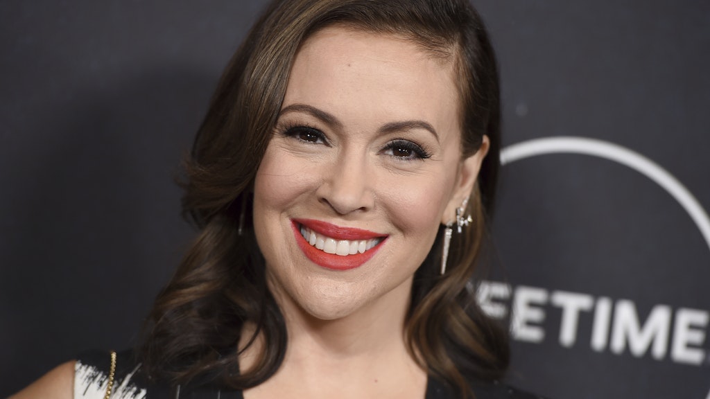 Schauspielerin Alyssa Milano vor der Corona-Pandemie 