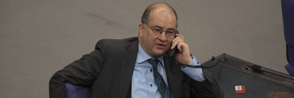 Unionsfraktionsvize Arnold Vaatz.