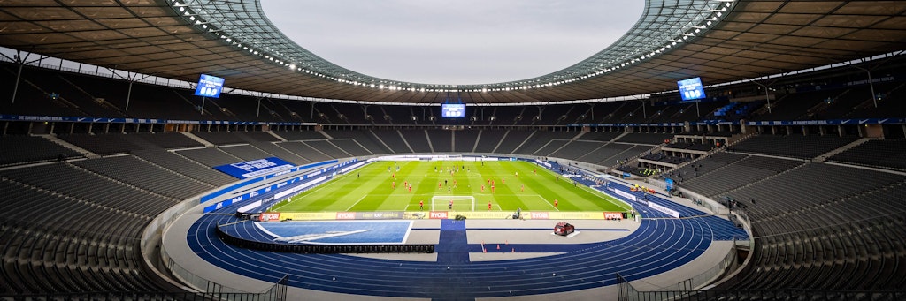 Wieder nur Geisterspiele im Olympiastadion, wenn Hertha in der Bundesliga antritt? Bei nur 5000 zugelassenen Fans sind die Kosten zu hoch.
