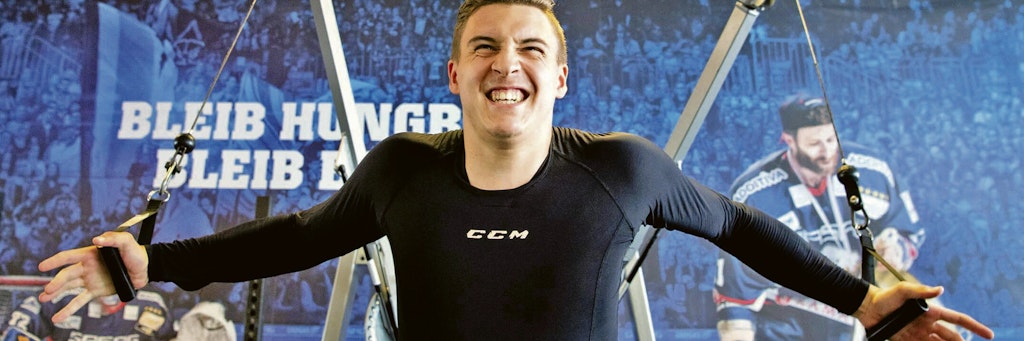 Will sich in der NHL durchbeißen, kehrt aber fürs Erste zu seinem Stammverein zurück: Leon Gawanke.