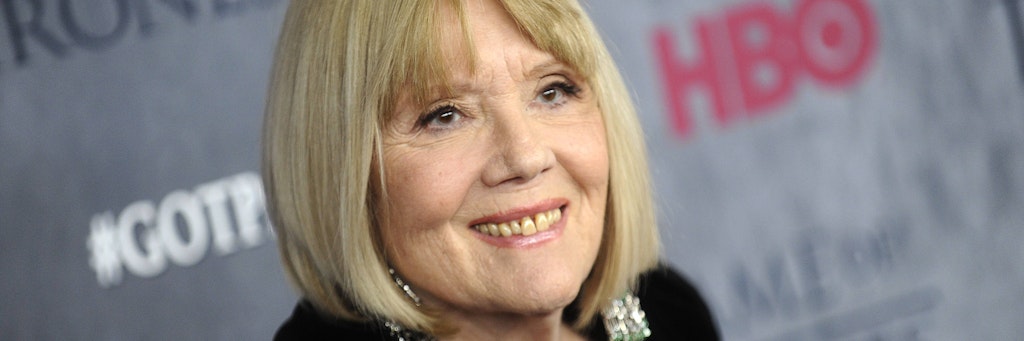 Diana Rigg im Jahr 2014.