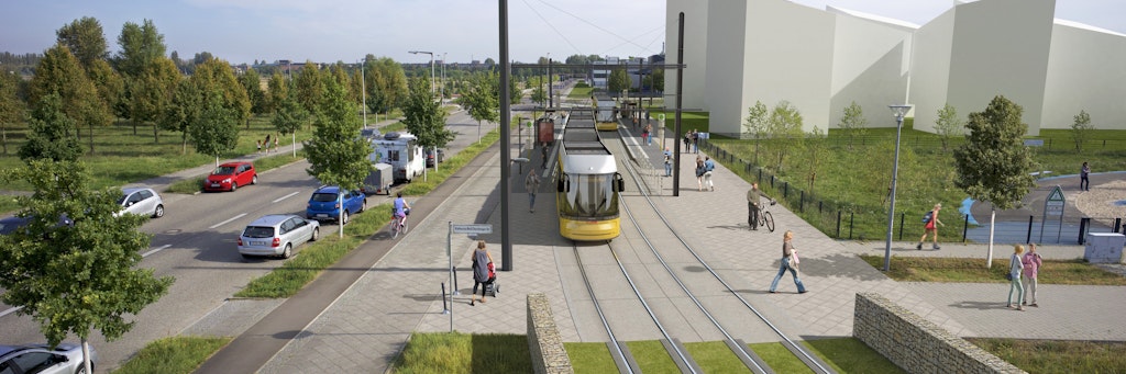 Die Straßenbahn-Neubaustrecke zwischen der Wissenschaftsstadt Adlershof und Schöneweide soll im dritten Quartal 2021 fertig werden. Drei weitere Tram-Projekte werden vorbereitet, doch sie werden wahrscheinlich nicht mehr in dieser Wahlperiode fertig.
