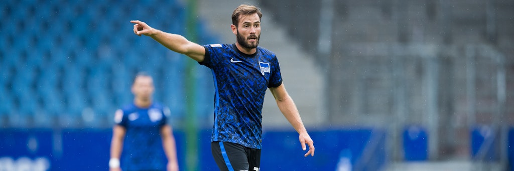 Die Pose stimmt schon mal: 25-Millionen-Mann Lucas Tousart soll bei Hertha den Ton und Takt angeben. 
