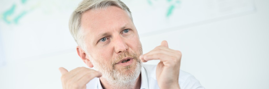 Der neue Stadtentwicklungssenator Sebastian Scheel (Linke)