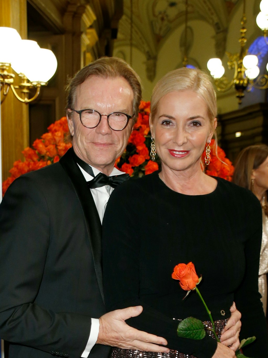Lippi und seine Frau Gesine beim 15. Semperopernball in der Semperoper. 