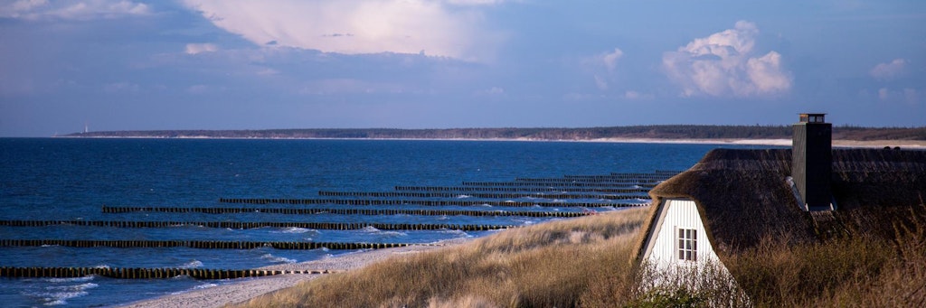 Ferienhaus in den Dünen auf der Halbinsel Fischland-Darß-Zingst.