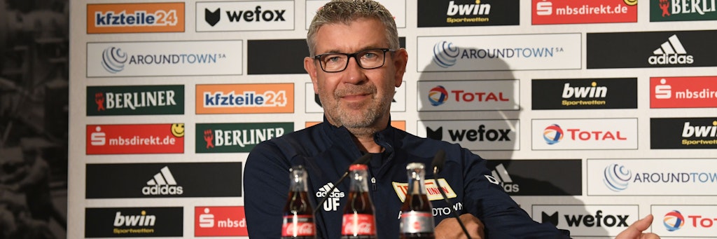 Unions Trainer Urs Fischer freut sich drauf, dass es wieder losgeht. Und vor allem auf die Rückkehr der Zuschauer in die Alte Försterei.