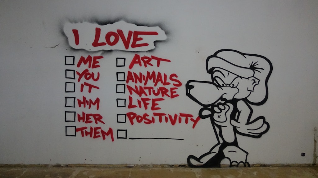 Auch die Liebe bekommt jetzt Platz. Tobos neueste Arbeit. 