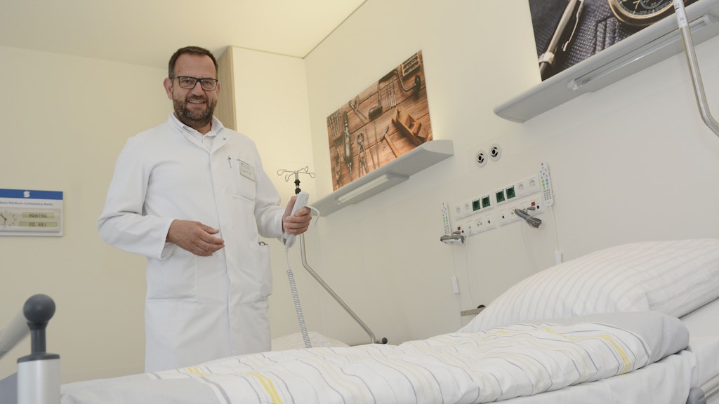Dr. Eric Hilf ist Chefarzt der Klinik für Geriatrie am Sana-Klinikum Lichtenberg.