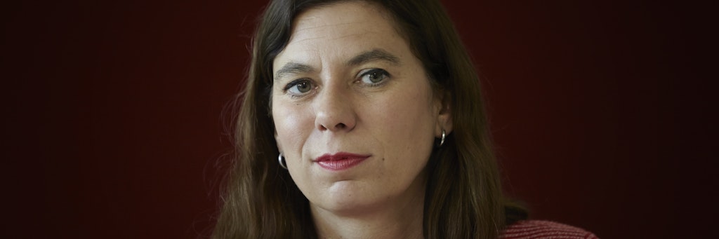 Bildungssenatorin Sandra Scheeres (SPD) während einer Pressekonferenz in Berlin.<br><br><br><br>