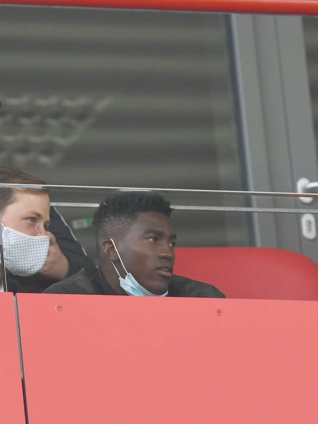 Der künftige Neuzugang Taiwo Awoniyi saß am Sonnabend schon auf der Tribüne in der Alten Försterei. 