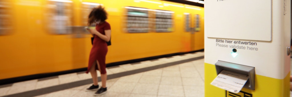 Fahrscheinautomaten werden für einen Tag überflüssig. 